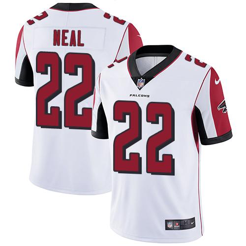 Nike Falcons #22 Keanu Neal White Youth Stitched NFL Vapor Untouchable Limited Jersey